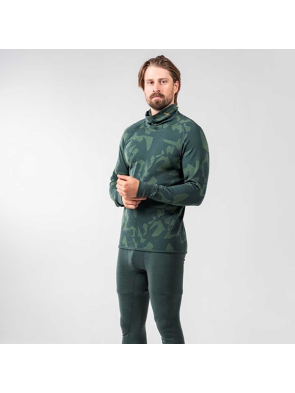 Devold  Kvitegga Merino 230 High Neck  Woods