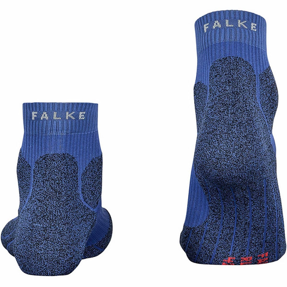 Falke Falke RU trail 16793-6451 sokken Falke RU trail Blue 16793-6451 sokken online bestellen bij Kathmandu Outdoor & Travel