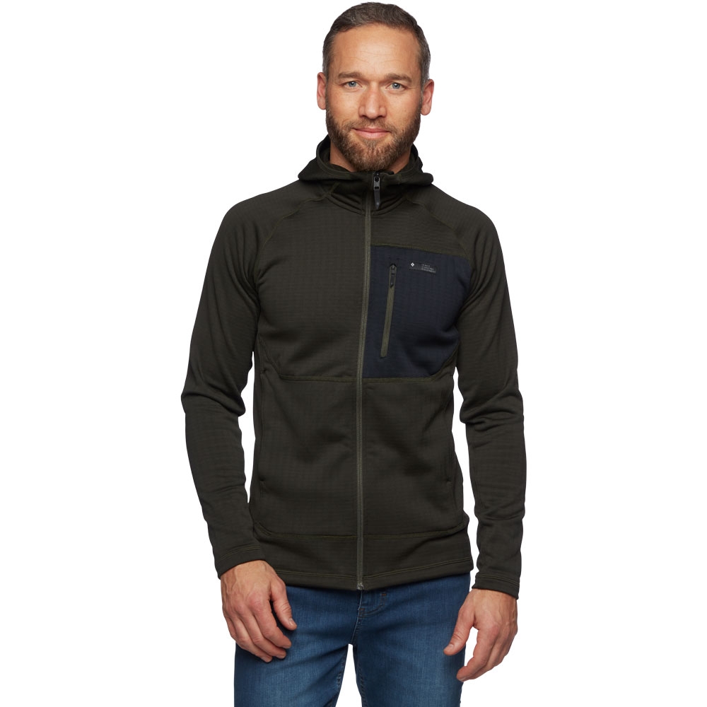 Black Diamond Black Diamond Factor Hoody AP744040-Cypress fleeces en truien Black Diamond Factor Hoody Cypress AP744040-Cypress fleeces en truien online bestellen bij Kathmandu Outdoor & Travel
