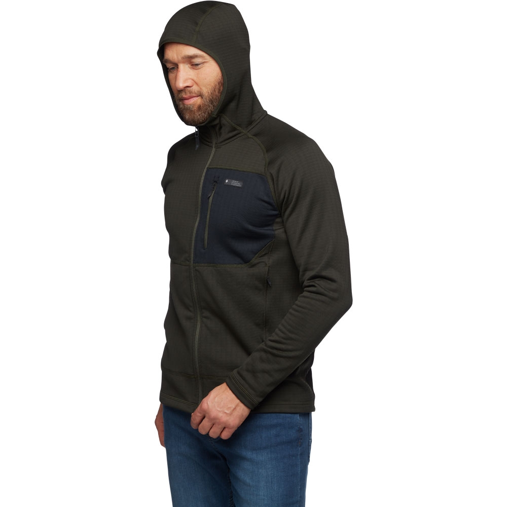 Black Diamond Black Diamond Factor Hoody AP744040-Cypress fleeces en truien Black Diamond Factor Hoody Cypress AP744040-Cypress fleeces en truien online bestellen bij Kathmandu Outdoor & Travel
