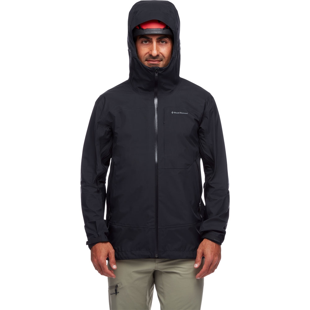 Black Diamond Highline Stretch Shell Black AP745000-Black jassen online bestellen bij Kathmandu Outdoor & Travel