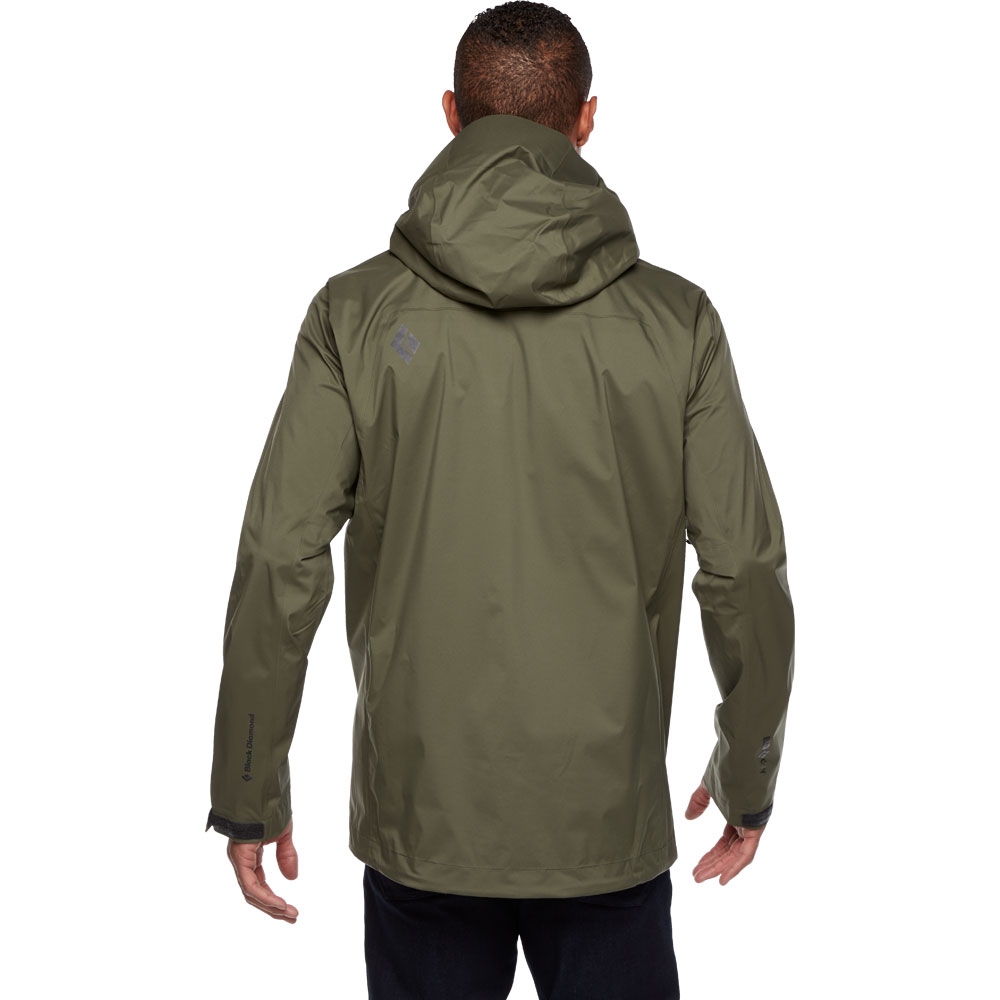 Black Diamond Black Diamond Stormline Stretch Rain Shell APCDT0-Tundra jassen Black Diamond Stormline Stretch Rain Shell Tundra APCDT0-Tundra jassen online bestellen bij Kathmandu Outdoor & Travel