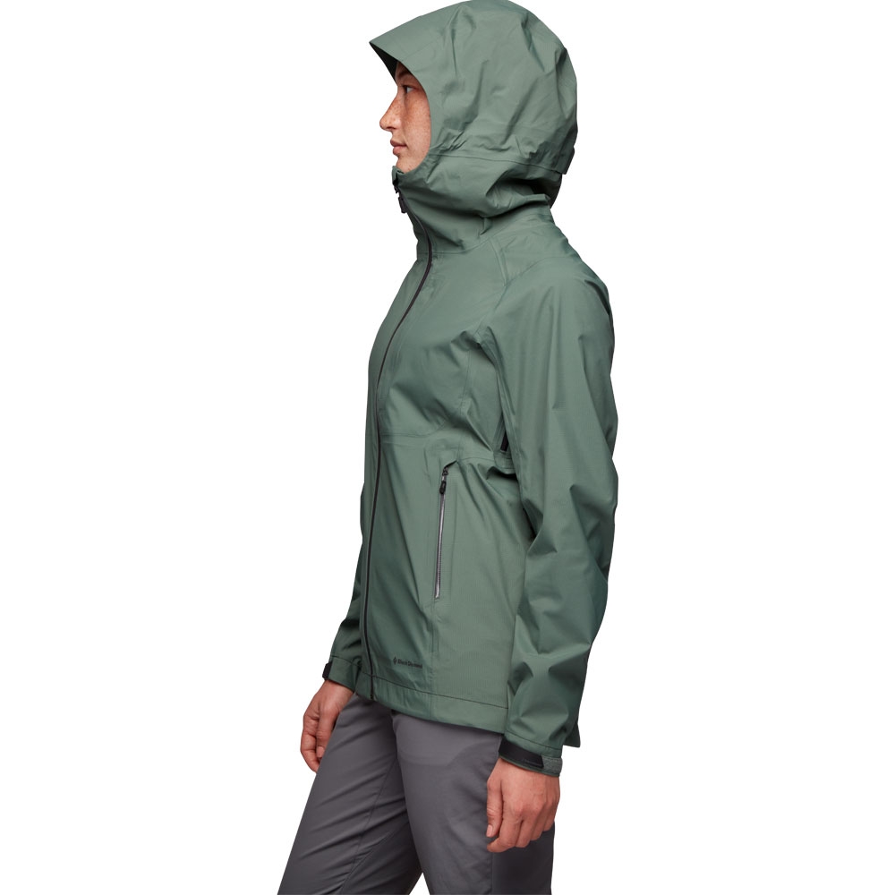 Black Diamond Highline Stretch Shell Women's Laurel Green AP745001-Laurel Gree jassen online bestellen bij Kathmandu Outdoor & Travel