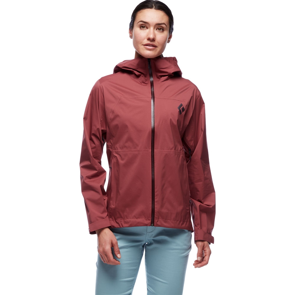 Black Diamond Black Diamond Stormline Stretch Rain Shell Women's APM697-Cherrywood jassen Black Diamond Stormline Stretch Rain Shell Women's Cherrywood APM697-Cherrywood jassen online bestellen bij Kathmandu Outdoor & Travel