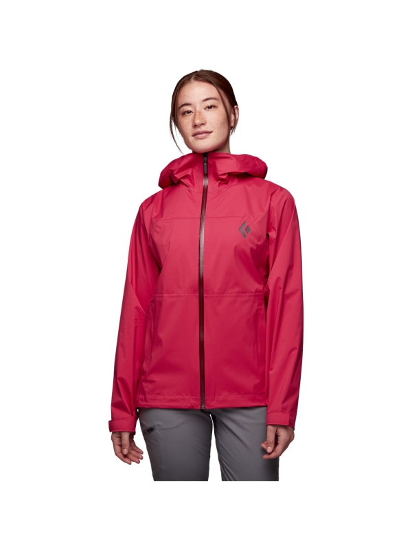 Black Diamond Stormline Stretch Rain Shell Women's Pomegranate Black Diamond Stormline Stretch Rain Shell Women's Pomegranate