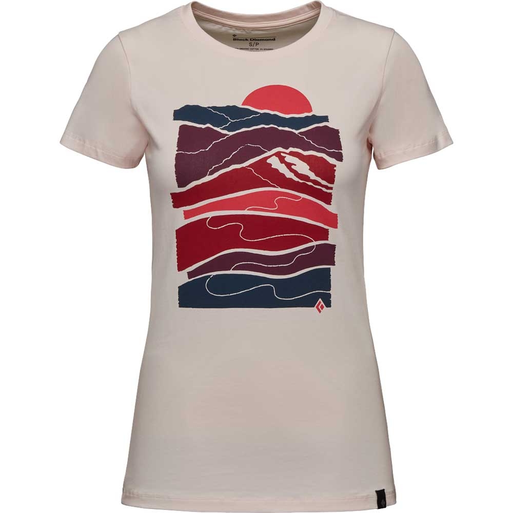 Black Diamond Black Diamond Leveled Landscape Ss Tee Women's AP730249-Ice Pink shirts en tops Black Diamond Leveled Landscape Ss Tee Women's Ice Pink AP730249-Ice Pink shirts en tops online bestellen bij Kathmandu Outdoor & Travel