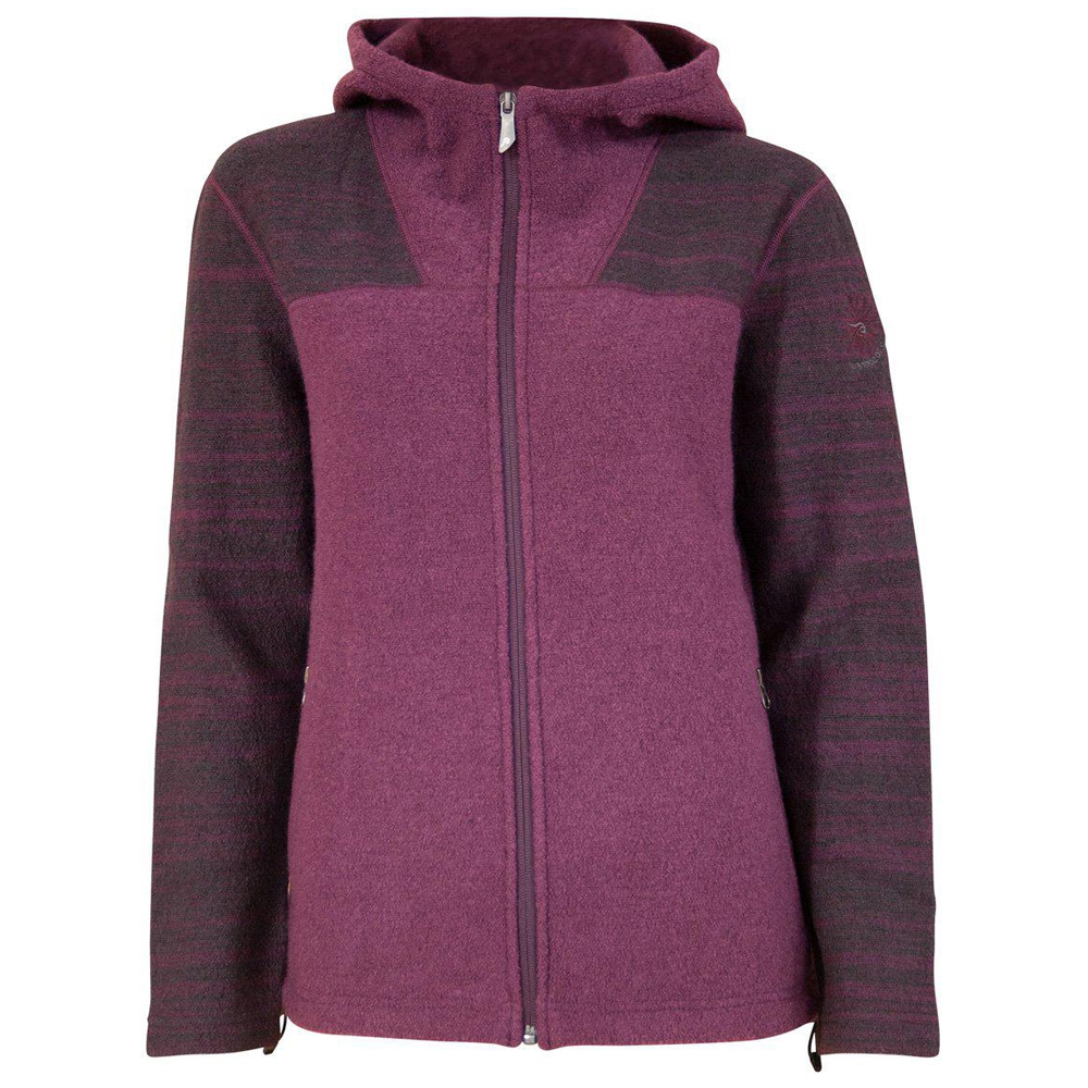 Ivanhoe Ivanhoe Annie Hood 1100495-085 fleeces en truien Ivanhoe Annie Hood Red cabbage 1100495-085 fleeces en truien online bestellen bij Kathmandu Outdoor & Travel