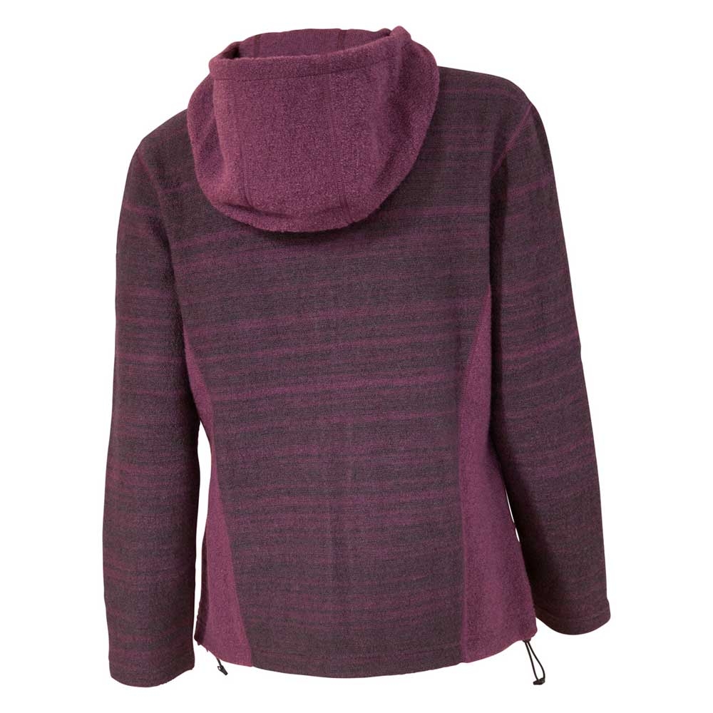 Ivanhoe Ivanhoe Annie Hood 1100495-085 fleeces en truien Ivanhoe Annie Hood Red cabbage 1100495-085 fleeces en truien online bestellen bij Kathmandu Outdoor & Travel