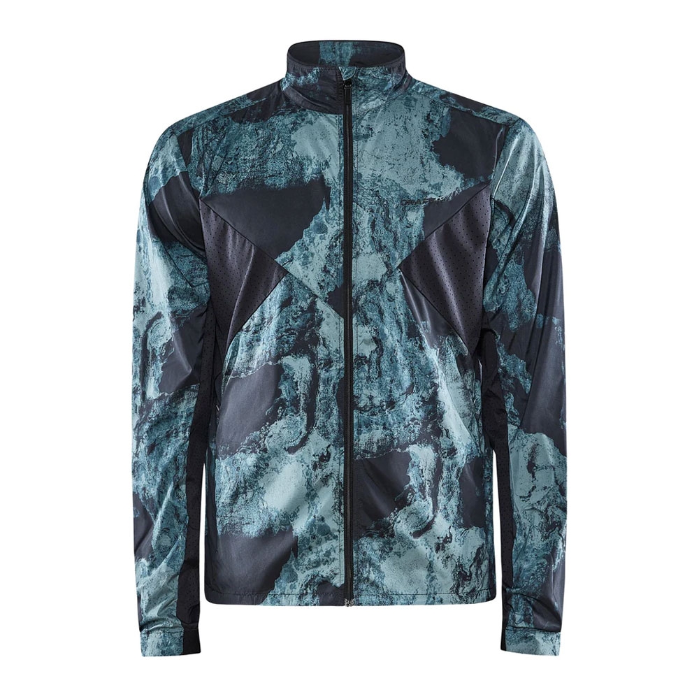 Craft Adv Essence Wind Jacket  OPAL-MULTI 1911443-678007 jassen online bestellen bij Kathmandu Outdoor & Travel
