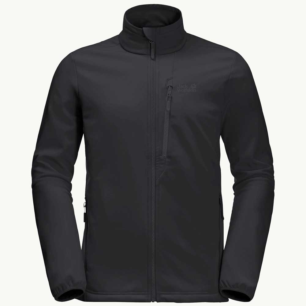 Jack Wolfskin Whirlwind Jacket black 1305801-6000 jassen online bestellen bij Kathmandu Outdoor & Travel