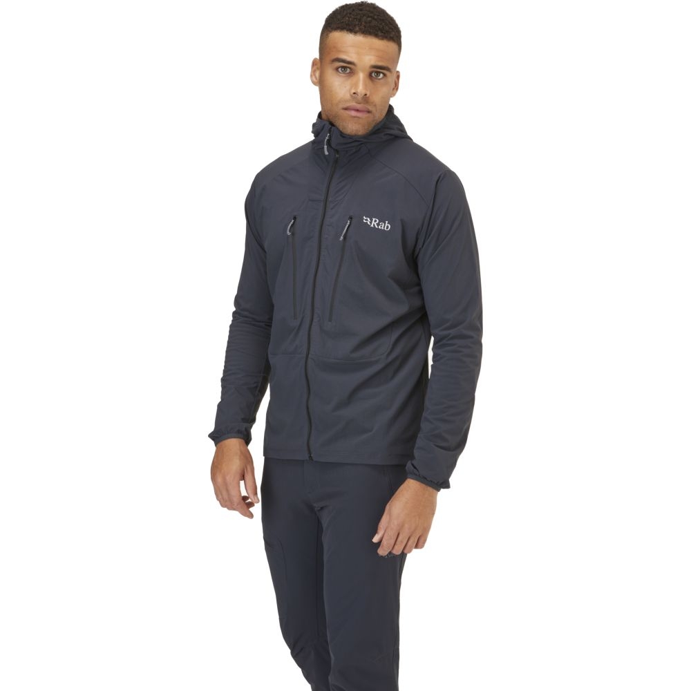 Rab Borealis Jacket Beluga QWS-35-BEL jassen online bestellen bij Kathmandu Outdoor & Travel