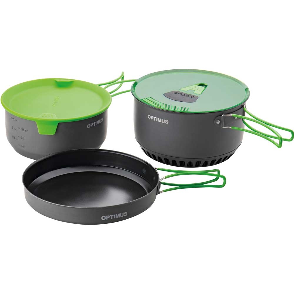 Optimus Optimus Terra Camp 4 Cooking Pot Set OPT8020677 koken Optimus Terra Camp 4 Cooking Pot Set . OPT8020677 koken online bestellen bij Kathmandu Outdoor & Travel
