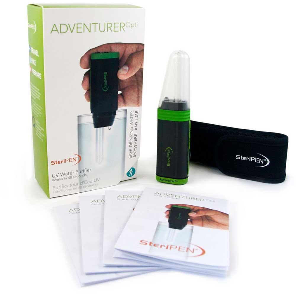 Steripen Adventurer Opti . ST60110073 waterzuivering online bestellen bij Kathmandu Outdoor & Travel