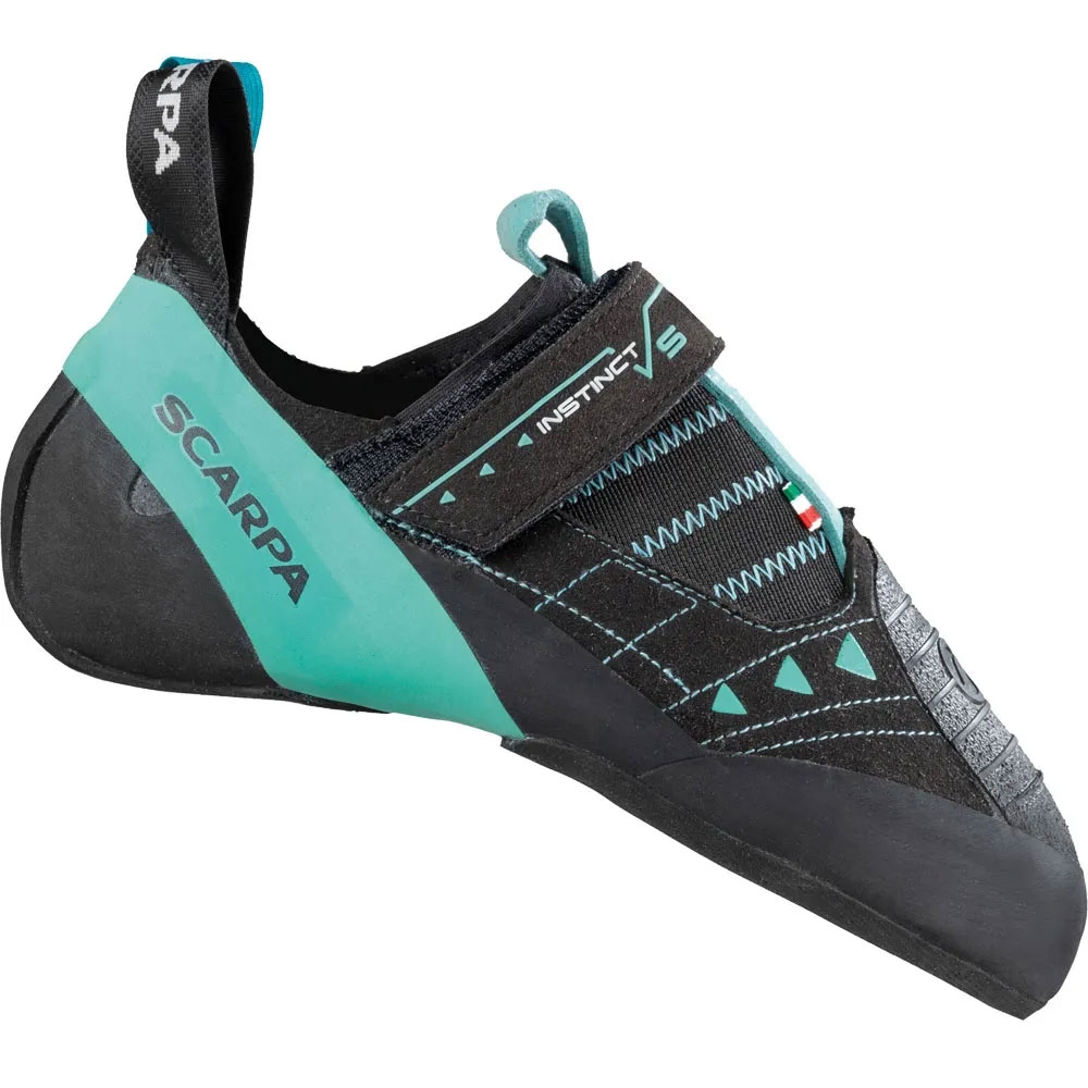 Scarpa Instinct VS Women's black/aqua 70013-L-113 klimschoenen online bestellen bij Kathmandu Outdoor & Travel