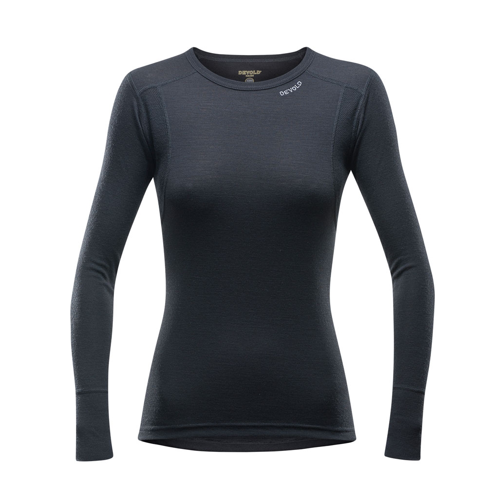 Devold Devold Hiking Long Sleeve Shirt Women's GO 245 227 A-950A onderkleding/thermokleding Devold Hiking Long Sleeve Shirt Women's BLACK GO 245 227 A-950A onderkleding/thermokleding online bestellen bij Kathmandu Outdoor & Travel