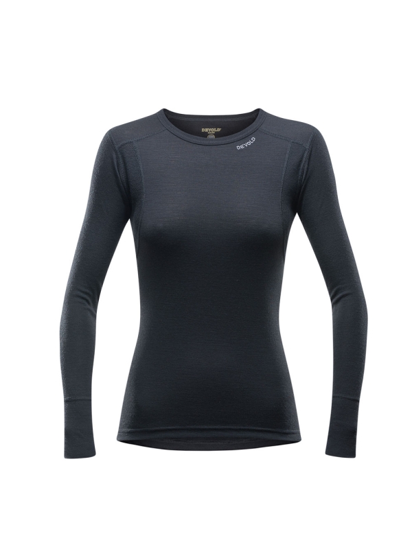 Devold  Hiking Long Sleeve Shirt Women's BLACK