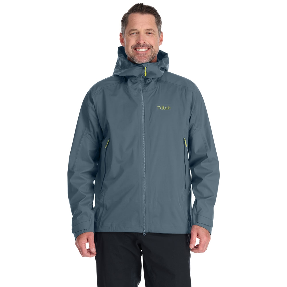 Rab Rab Kinetic Alpine 2.0 Jacket QWG-69-ORB jassen Rab Kinetic Alpine 2.0 Jacket Orion Blue QWG-69-ORB jassen online bestellen bij Kathmandu Outdoor & Travel