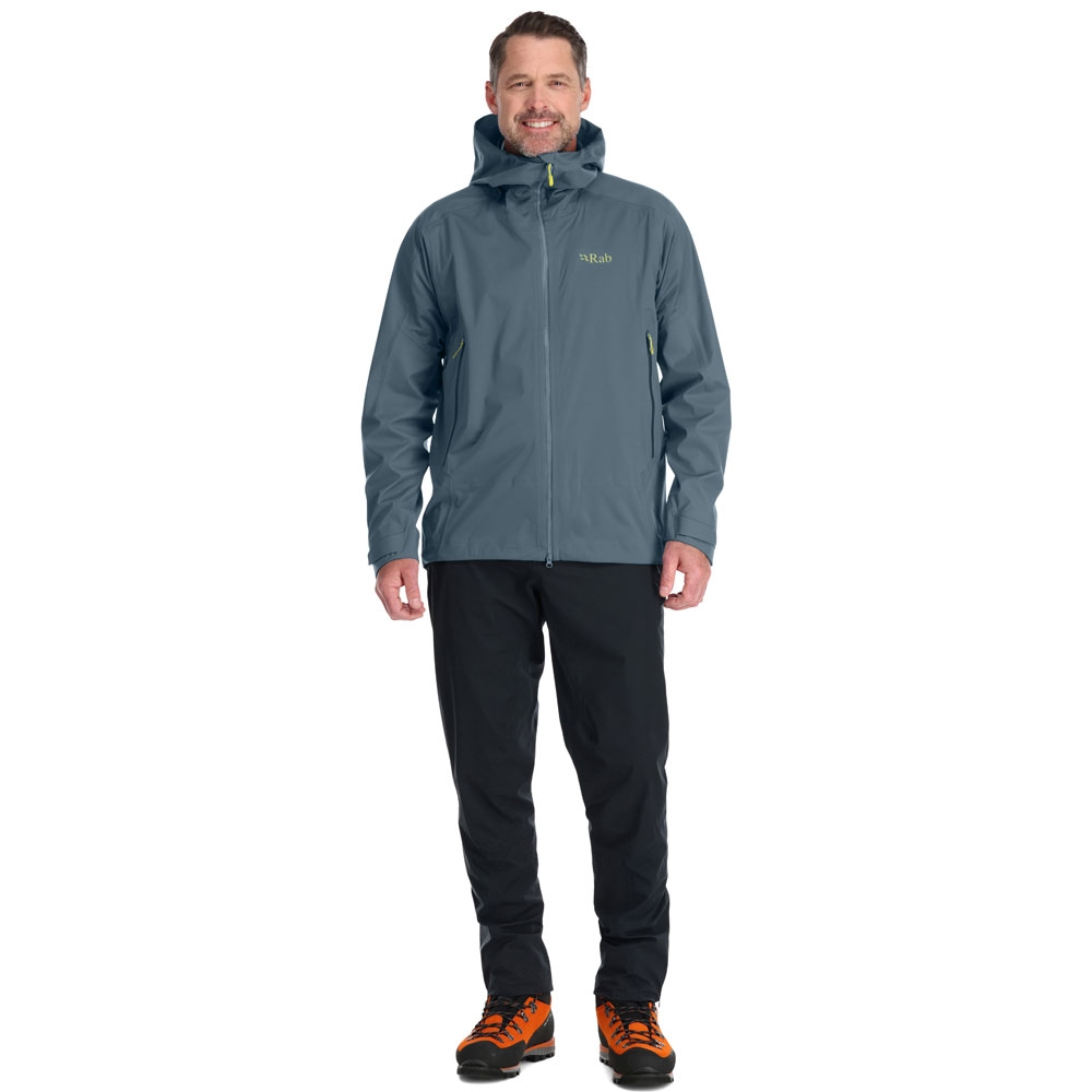 Rab Rab Kinetic Alpine 2.0 Jacket QWG-69-ORB jassen Rab Kinetic Alpine 2.0 Jacket Orion Blue QWG-69-ORB jassen online bestellen bij Kathmandu Outdoor & Travel