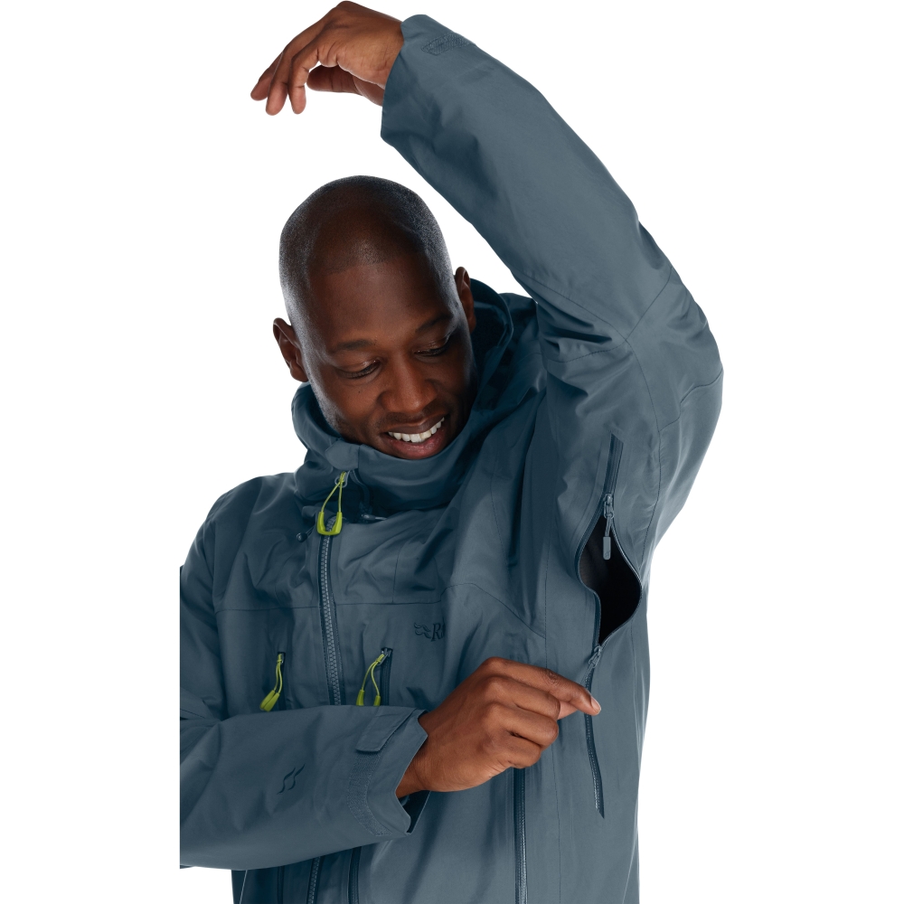 Rab Rab Latok Mountain GTX Jacket QWH-23-ORB jassen Rab Latok Mountain GTX Jacket Orion Blue QWH-23-ORB jassen online bestellen bij Kathmandu Outdoor & Travel