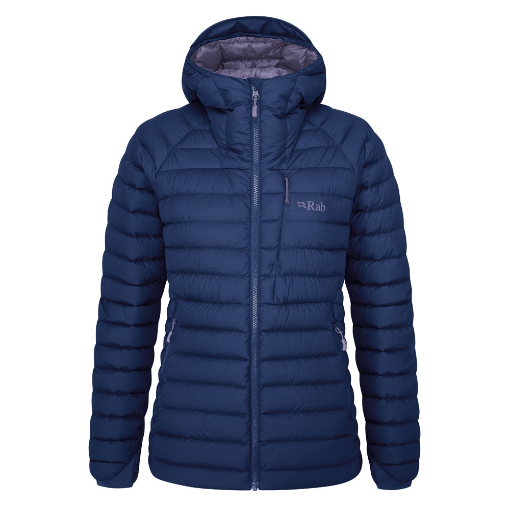 Rab Rab Infinity Microlight Jacket Women's QDB-23-PTB jassen Rab Infinity Microlight Jacket Women's Patriot Blue QDB-23-PTB jassen online bestellen bij Kathmandu Outdoor & Travel
