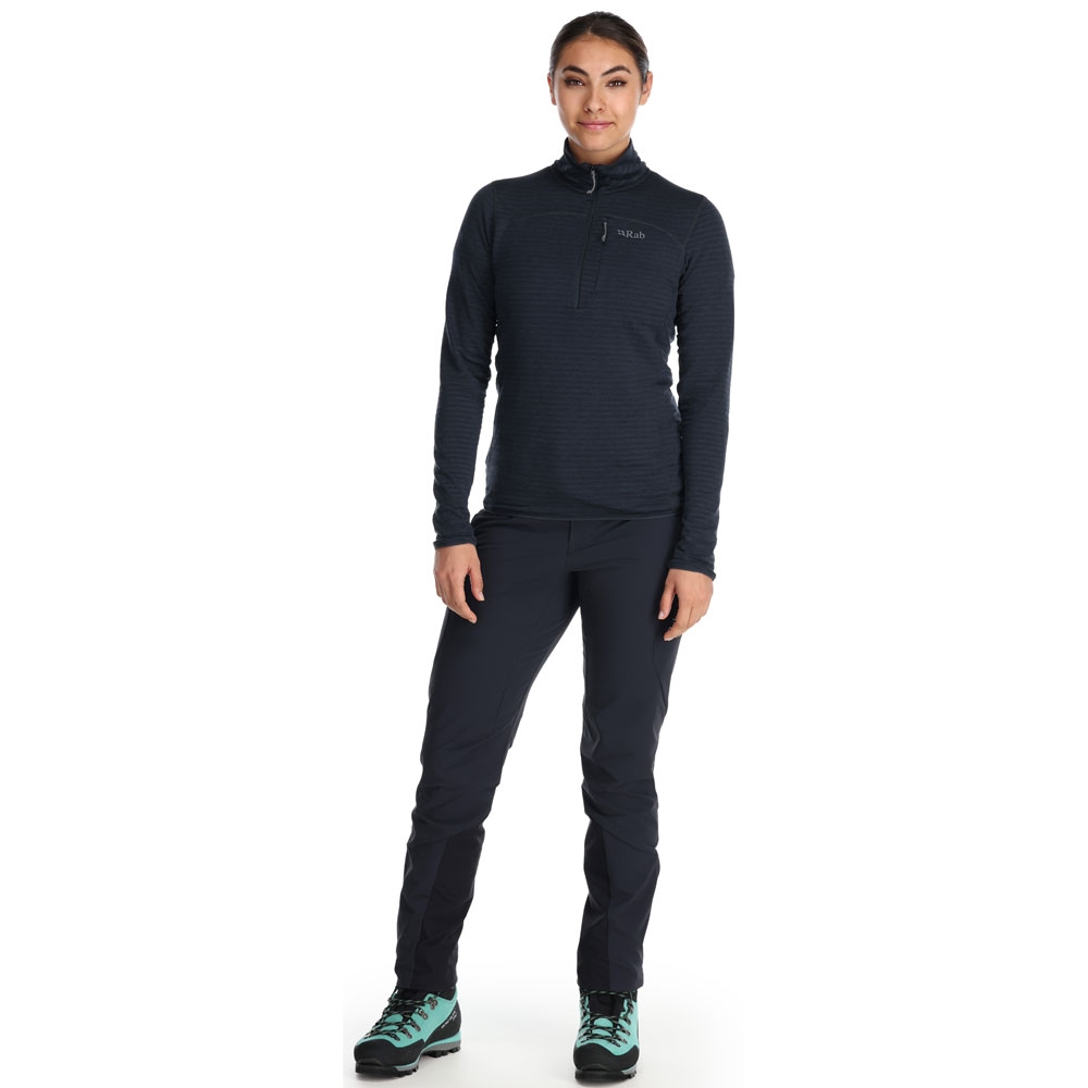Rab Rab Ascendor Light Pull-On Women's QFF-49-BEL shirts en tops Rab Ascendor Light Pull-On Women's Beluga QFF-49-BEL shirts en tops online bestellen bij Kathmandu Outdoor & Travel