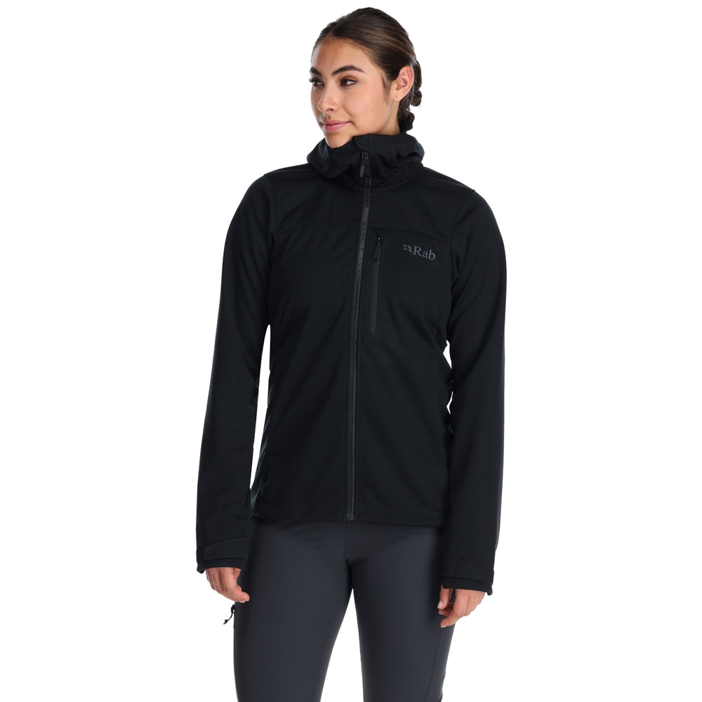 Rab Rab Scimitar Windstopper Jacket Women's QWS-65-BLK fleeces en truien Rab Scimitar Windstopper Jacket Women's Black QWS-65-BLK fleeces en truien online bestellen bij Kathmandu Outdoor & Travel