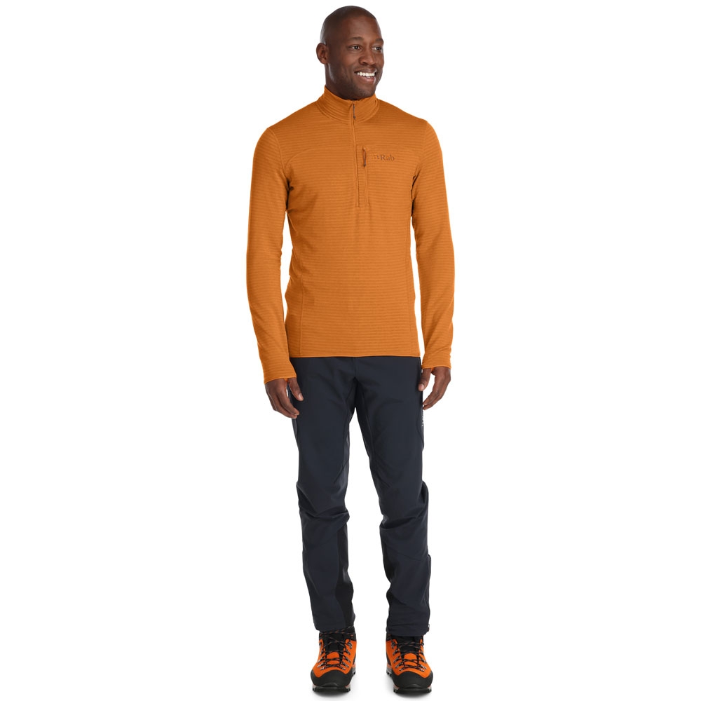Rab Ascendor Light Pull-On Marmalade QFF-48-MAM shirts en tops online bestellen bij Kathmandu Outdoor & Travel