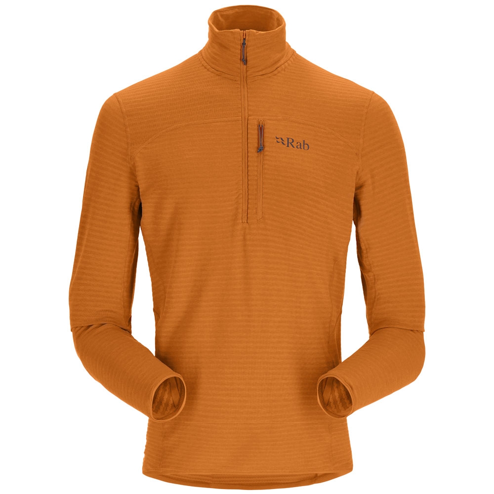 Rab Ascendor Light Pull-On Marmalade QFF-48-MAM shirts en tops online bestellen bij Kathmandu Outdoor & Travel