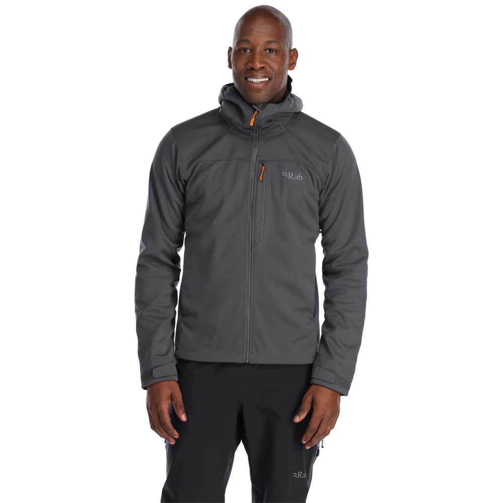 Rab Rab Scimitar Windstopper Jacket QWS-64-GRH fleeces en truien Rab Scimitar Windstopper Jacket Graphene QWS-64-GRH fleeces en truien online bestellen bij Kathmandu Outdoor & Travel