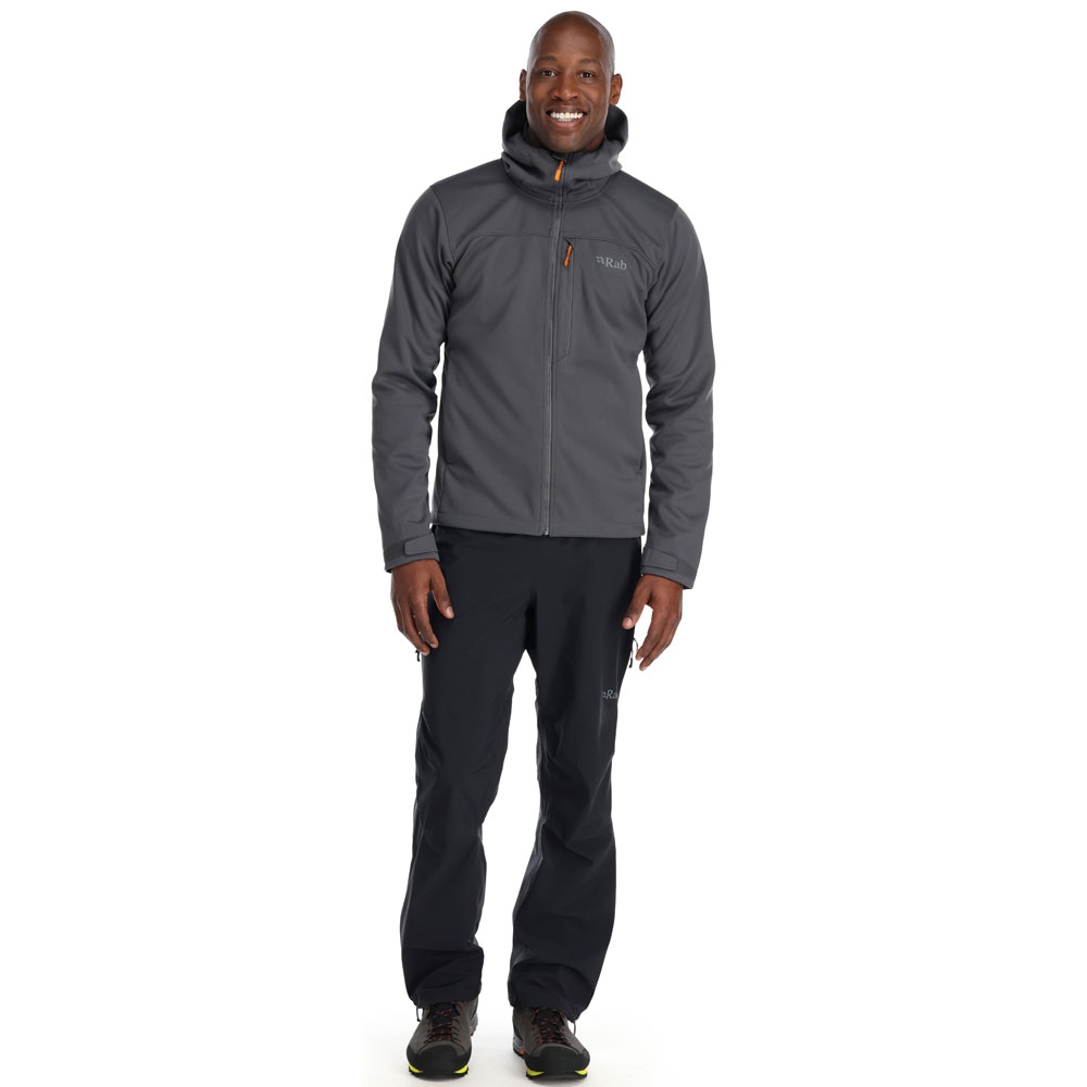 Rab Rab Scimitar Windstopper Jacket QWS-64-GRH fleeces en truien Rab Scimitar Windstopper Jacket Graphene QWS-64-GRH fleeces en truien online bestellen bij Kathmandu Outdoor & Travel