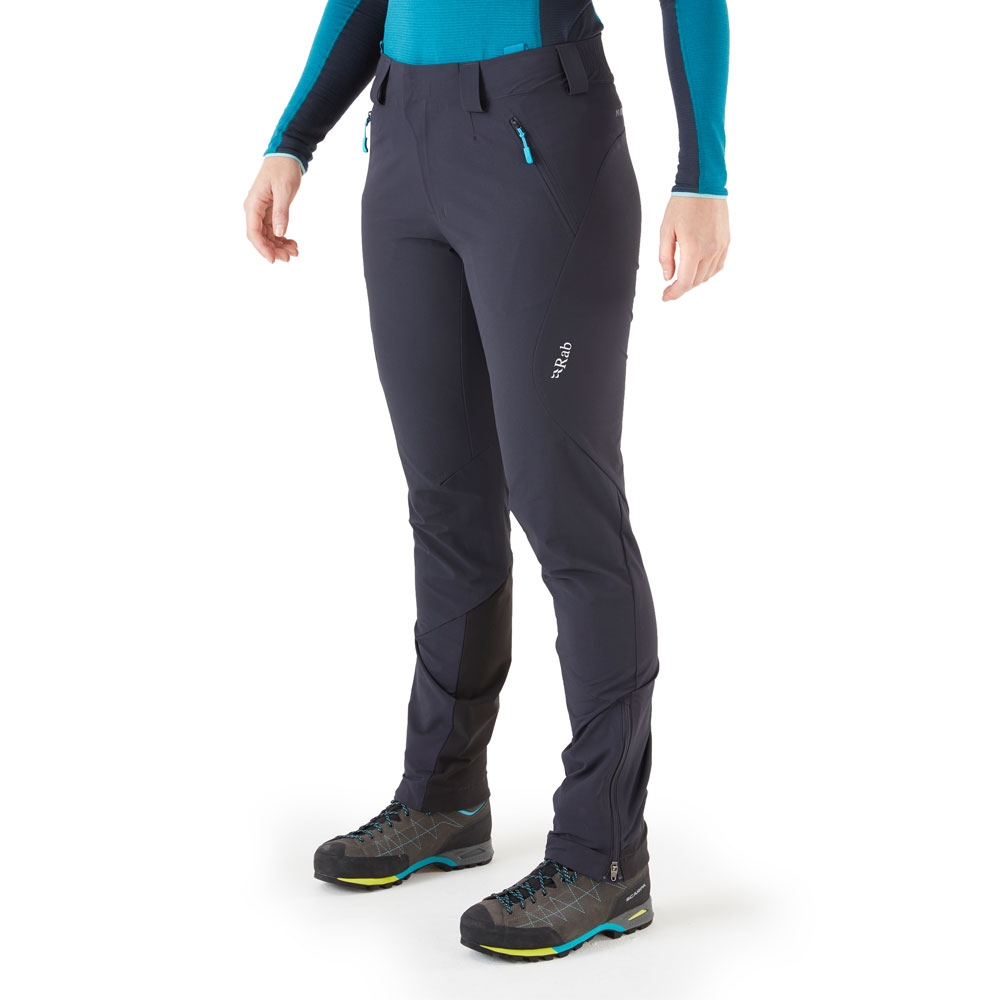Rab Rab Ascendor AS Pants Women's QFU-79-EBN broeken Rab Ascendor AS Pants Women's Ebony QFU-79-EBN broeken online bestellen bij Kathmandu Outdoor & Travel