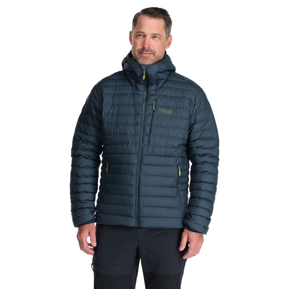 Rab Rab Infinity Microlight Jacket QDB-22-ORB jassen Rab Infinity Microlight Jacket Orion Blue QDB-22-ORB jassen online bestellen bij Kathmandu Outdoor & Travel