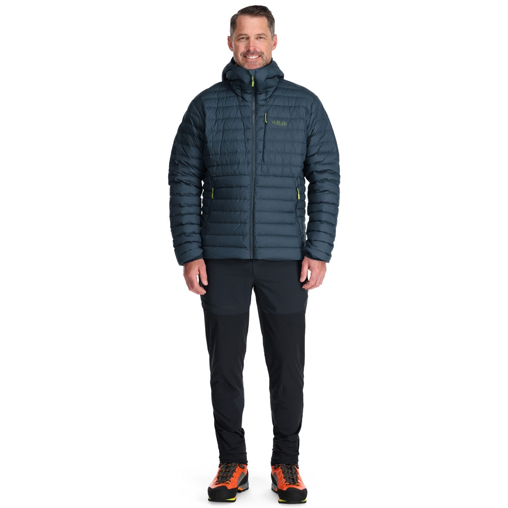 Rab Rab Infinity Microlight Jacket QDB-22-ORB jassen Rab Infinity Microlight Jacket Orion Blue QDB-22-ORB jassen online bestellen bij Kathmandu Outdoor & Travel