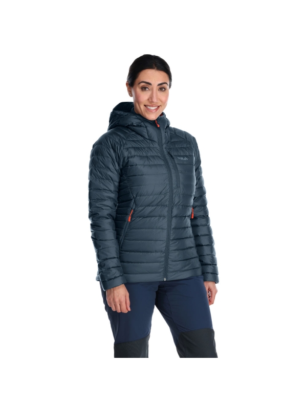 Rab Microlight Alpine Long Jacket Women's Orion Blue Rab Microlight Alpine Long Jacket Women's Orion Blue