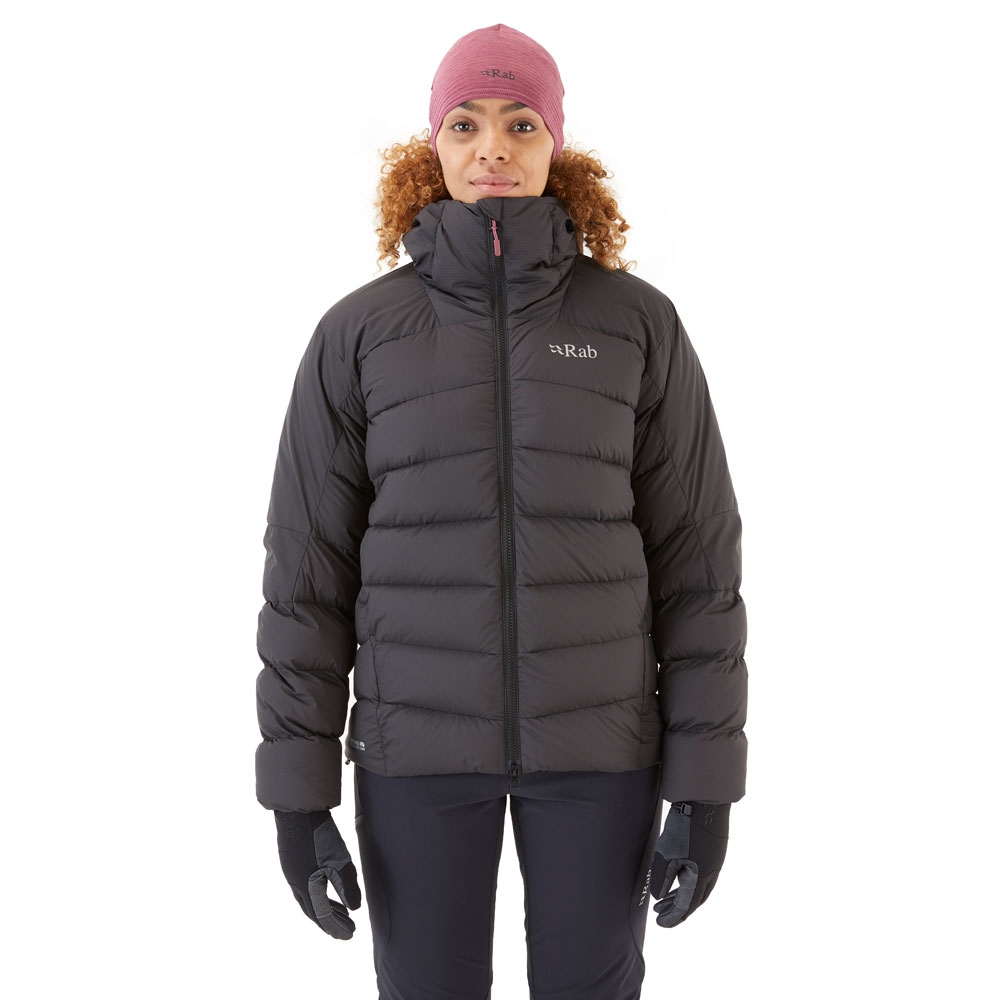 Rab Rab Infinity Alpine Jacket Women's QDB-28-ANT jassen Rab Infinity Alpine Jacket Women's Anthracite QDB-28-ANT jassen online bestellen bij Kathmandu Outdoor & Travel