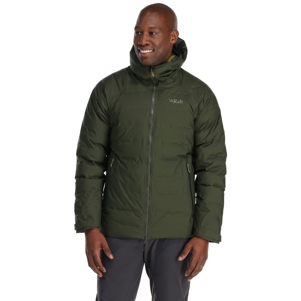 Rab Rab Valiance Jacket QDB-49-ARM jassen Rab Valiance Jacket Army QDB-49-ARM jassen online bestellen bij Kathmandu Outdoor & Travel