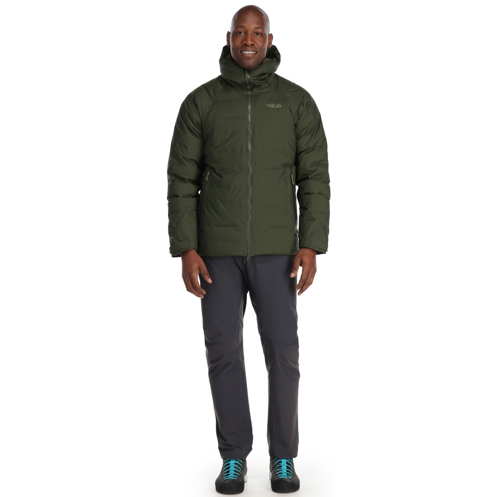 Rab Rab Valiance Jacket QDB-49-ARM jassen Rab Valiance Jacket Army QDB-49-ARM jassen online bestellen bij Kathmandu Outdoor & Travel