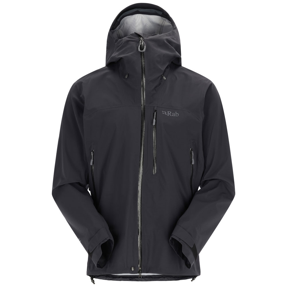 Rab Rab Firewall Jacket QWH-32-BLK jassen Rab Firewall Jacket Black QWH-32-BLK jassen online bestellen bij Kathmandu Outdoor & Travel