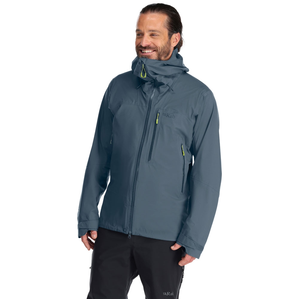Rab Rab Firewall Jacket QWH-32-ORB jassen Rab Firewall Jacket Orion Blue QWH-32-ORB jassen online bestellen bij Kathmandu Outdoor & Travel