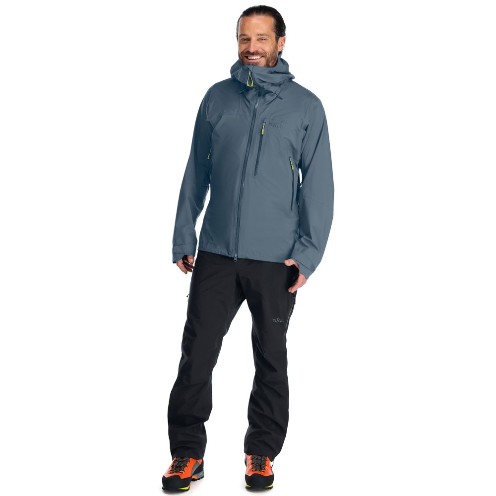 Rab Rab Firewall Jacket QWH-32-ORB jassen Rab Firewall Jacket Orion Blue QWH-32-ORB jassen online bestellen bij Kathmandu Outdoor & Travel