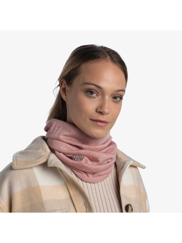 Buff  Merino Midweight Melange Rosewood