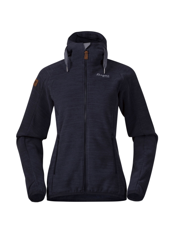 Bergans Hareid Fleece Jacket Women's Dark Navy Bergans Hareid Fleece Jacket Women's Dark Navy