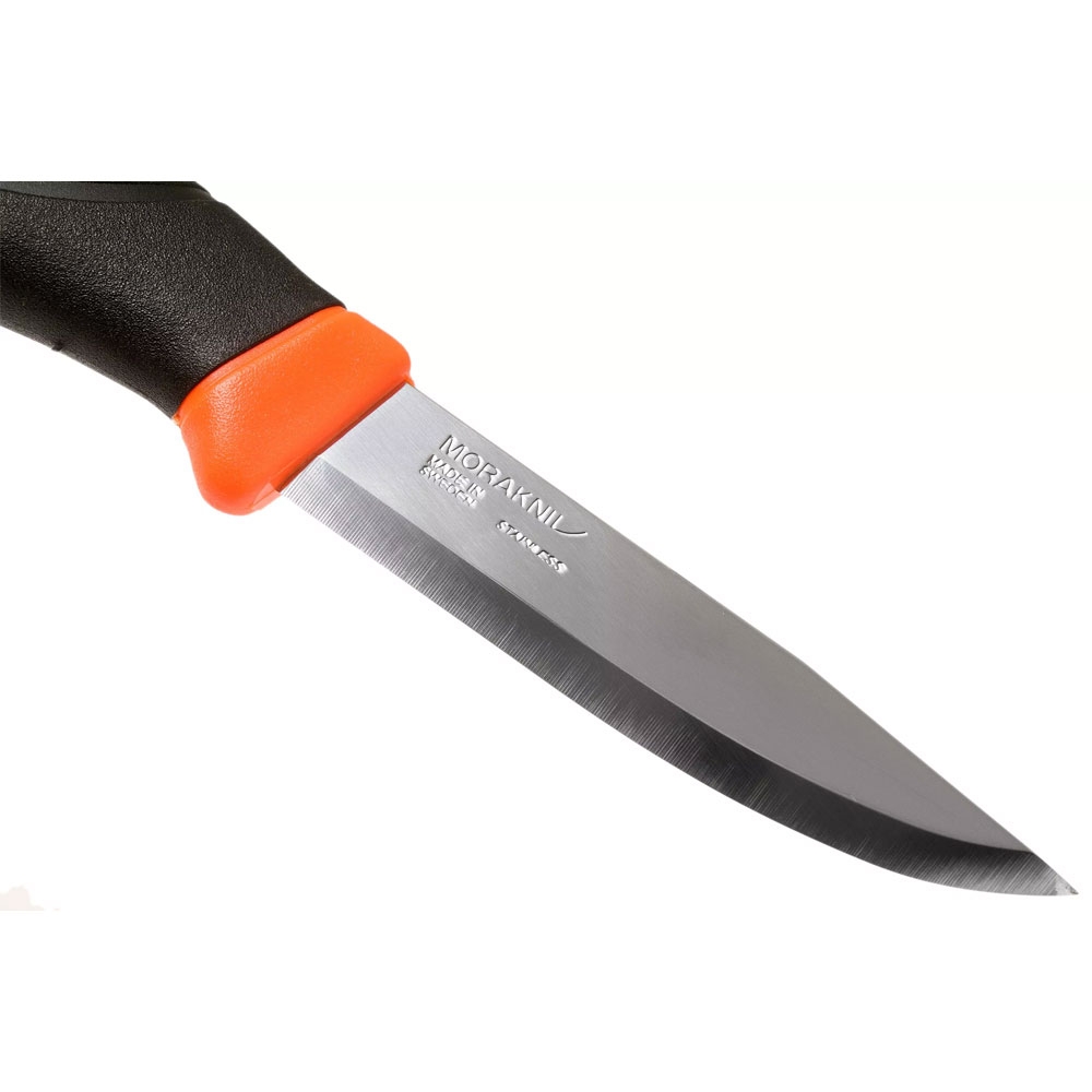Morakniv Companion RVS Orange MO 12884-orange messen & tools online bestellen bij Kathmandu Outdoor & Travel