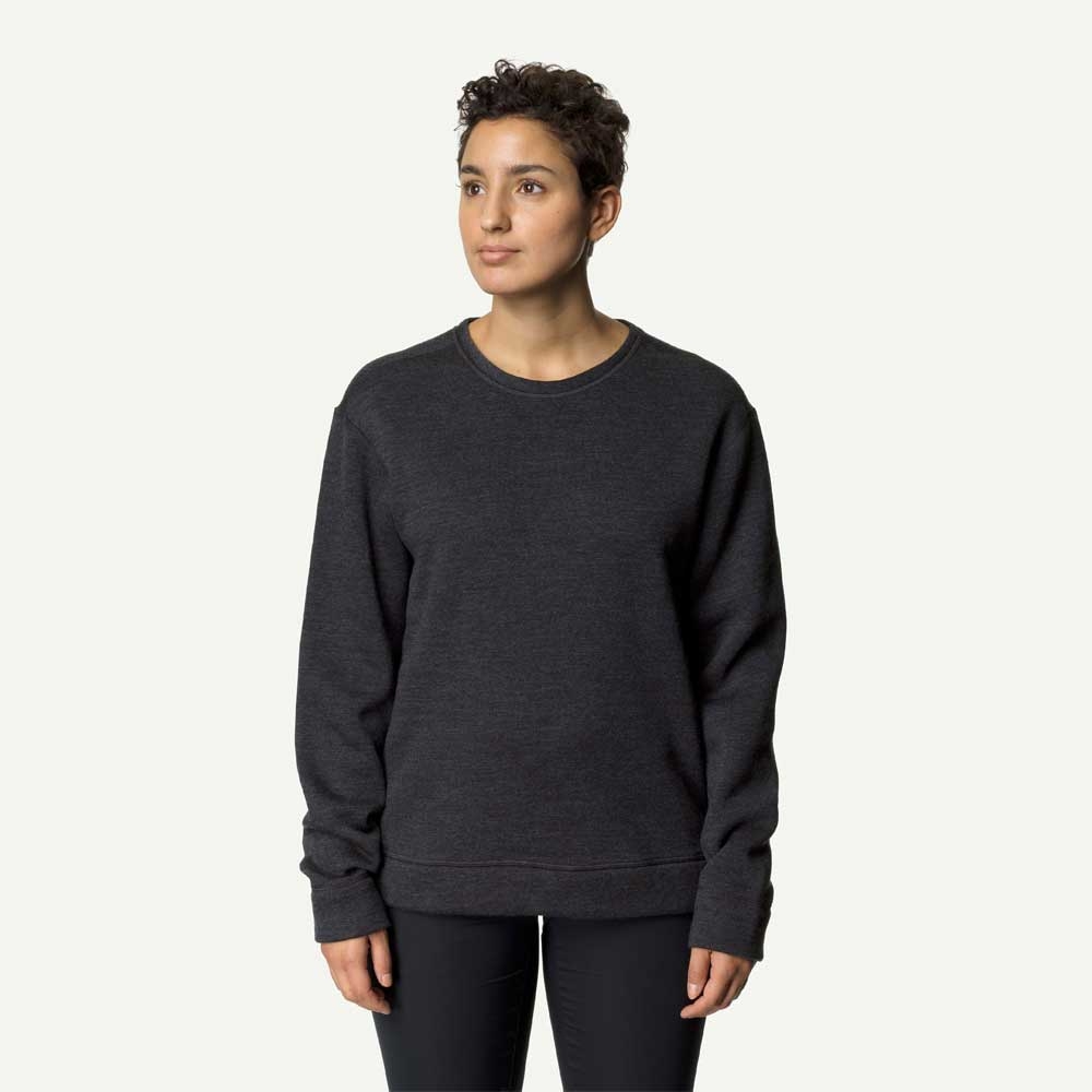 Houdini Houdini Alto Crew Women's 120224-true black fleeces en truien Houdini Alto Crew Women's true black 120224-true black fleeces en truien online bestellen bij Kathmandu Outdoor & Travel