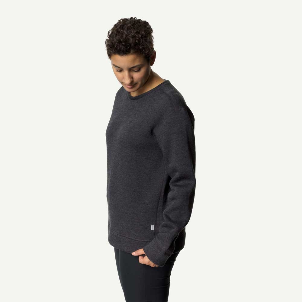 Houdini Houdini Alto Crew Women's 120224-true black fleeces en truien Houdini Alto Crew Women's true black 120224-true black fleeces en truien online bestellen bij Kathmandu Outdoor & Travel