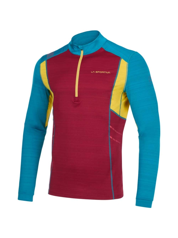 La Sportiva  Galaxia Long Sleeve Sangria/Crystal