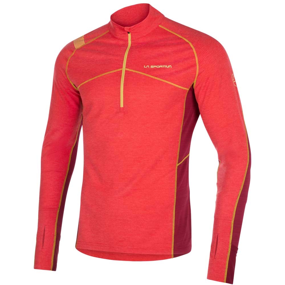 La Sportiva La Sportiva Swift Long Sleeve P38-319320 shirts en tops La Sportiva Swift Long Sleeve Sunset/Sangria P38-319320 shirts en tops online bestellen bij Kathmandu Outdoor & Travel