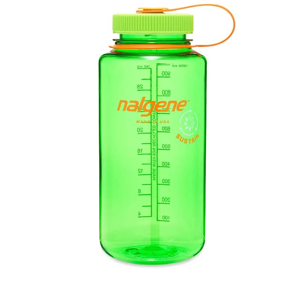 Nalgene Nalgene Wide Mouth 1L N2020-0532 drinkflessen en thermosflessen Nalgene Wide Mouth 1L Mellon Ball N2020-0532 drinkflessen en thermosflessen online bestellen bij Kathmandu Outdoor & Travel