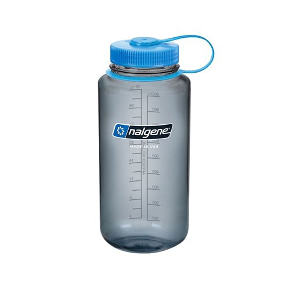Nalgene Wide Mouth 1L Gray N2020-1532 drinkflessen en thermosflessen online bestellen bij Kathmandu Outdoor & Travel