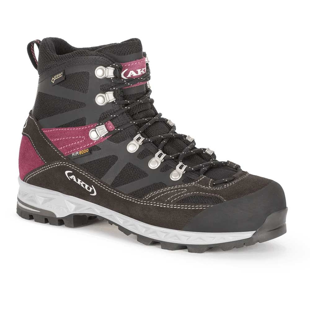AKU AKU Trekker Pro GTX Women's 847-374 wandelschoenen dames AKU Trekker Pro GTX Women's Black/Violet 847-374 wandelschoenen dames online bestellen bij Kathmandu Outdoor & Travel